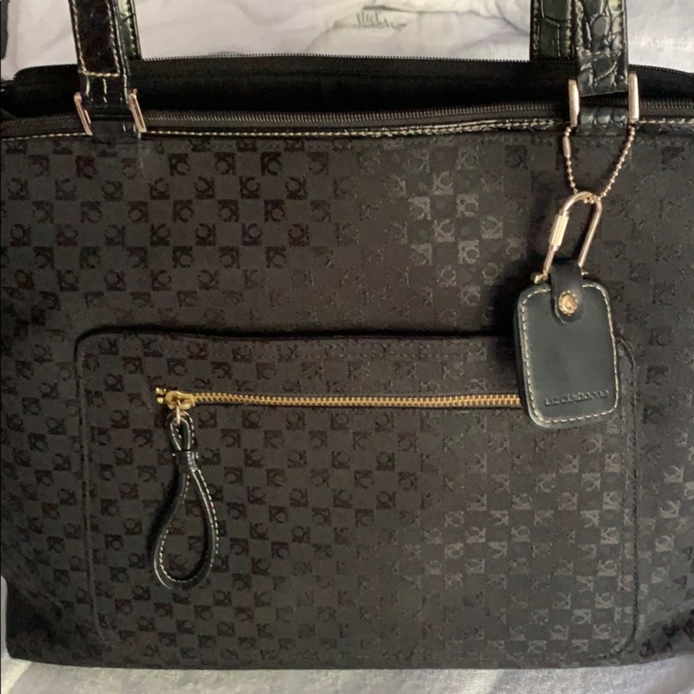 NWOT Liz Claiborne large black handbag